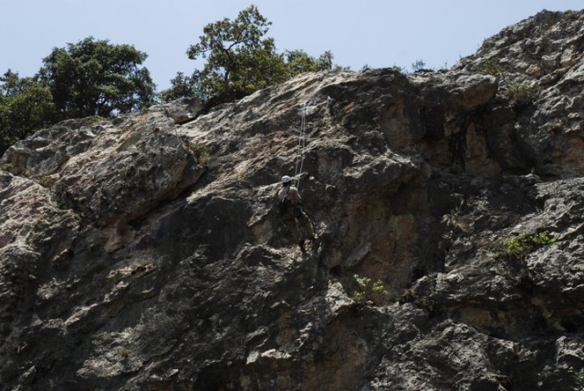  Doppia in corda doppia a Xumu 